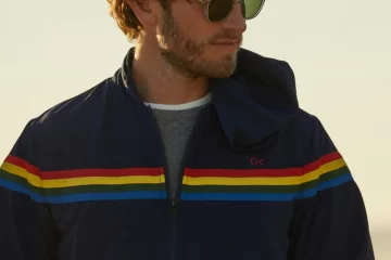Man in Outerknown Sustainable Jacket